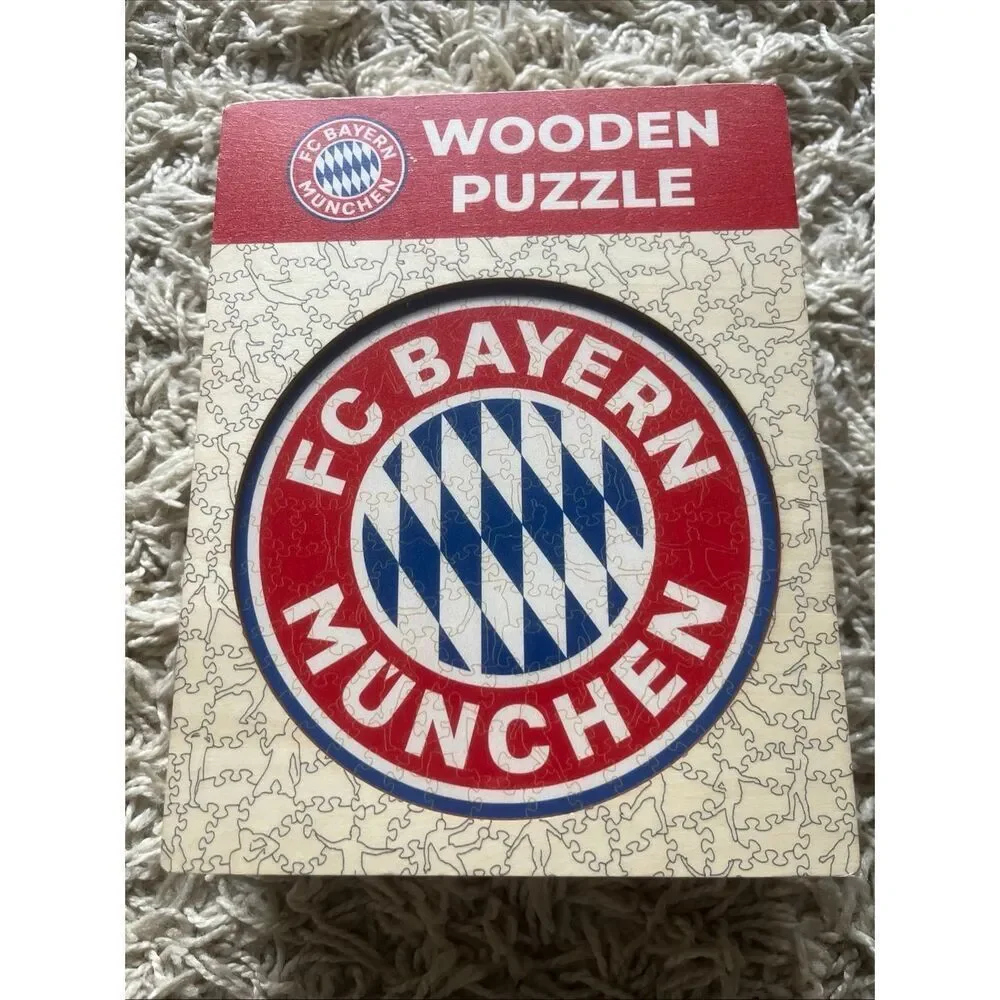 FC Bayern München, Wooden Puzzle New Sealed